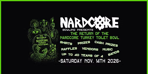 Nardcore Turkey Toilet Bowl 2026