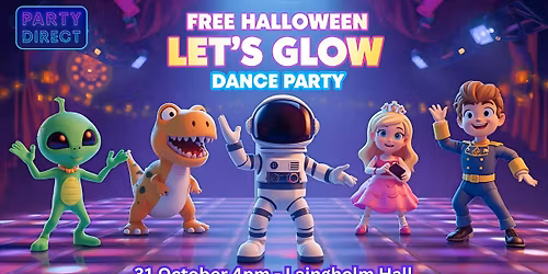 Free Halloween Let's Glow Dance Party