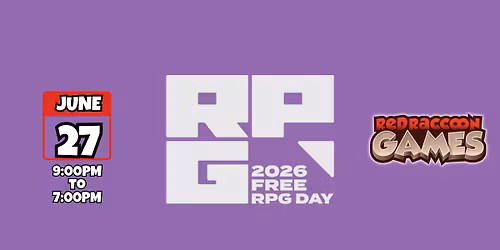 Free RPG Day at Red Raccoon Games