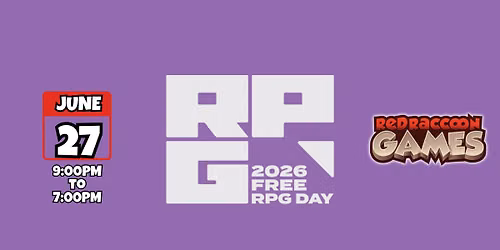 Free RPG Day at Red Raccoon Games