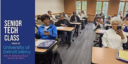 FREE Senior Tech Class Winter Program at the University of Detroit Mercy!