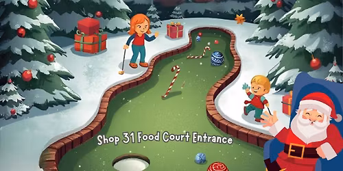 FREE Christmas Mini Golf