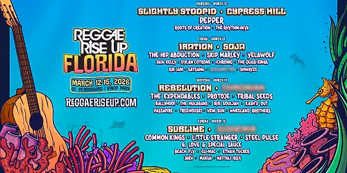 Reggae Rise Up Florida Festival 2026