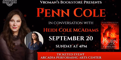 Penn Cole, with Heidi Cole McAdams, presents Burn of the Everflame