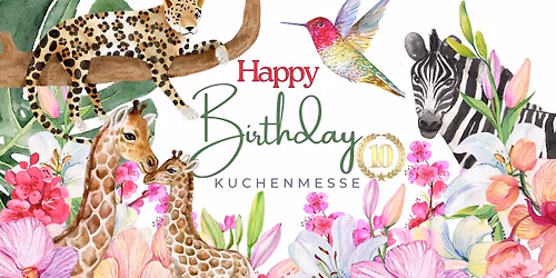 Collaboration zum 10 j\u00e4hrigen Kuchenmesse Jubil\u00e4um