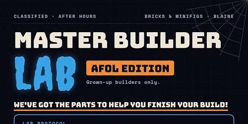 Master Builder Lab - AFOL Edition