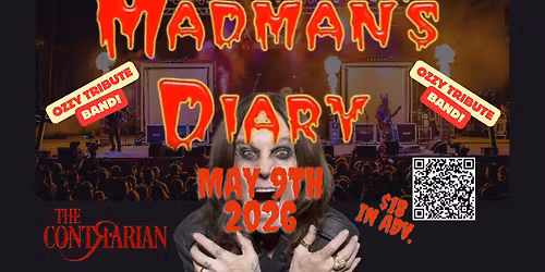 Madman's Diary - A Tribute to Ozzy Osbourne _ Tickets on sale now