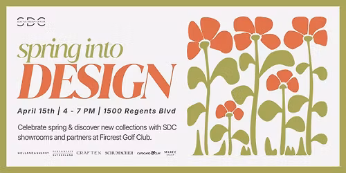 SDC ON THE ROAD: Spring Into Design Event