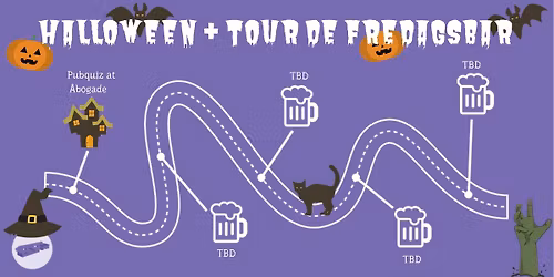 HALLOWEEN X PUBQUIZ OG TOUR DE FREDAGSBAR!!!