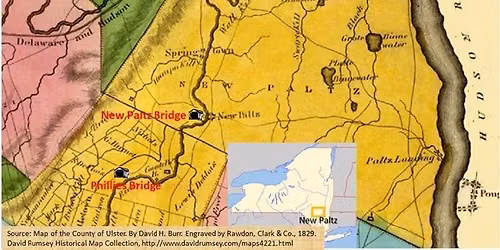 \u201cSpanning the Wallkill: The First Covered Bridges in New Paltz in the 1820\u2019s and Now\u201d with Ron Knapp