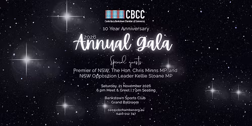 2026 CBCC Annual Gala