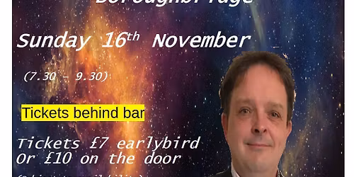 Clairvoyant Night with the amazing medium Eddy Quinn