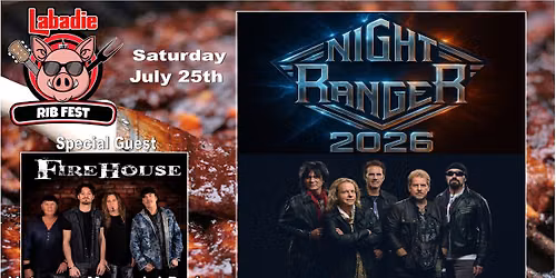 NIGHT RANGER wsg. FireHouse