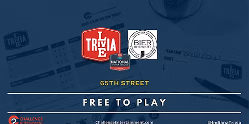 Weekly Live Trivia Nights at Bier Brewery - 65th Street - Indianapolis