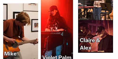 July Songwriter Showcase feat. Mike, Violet, and Claire & Alex