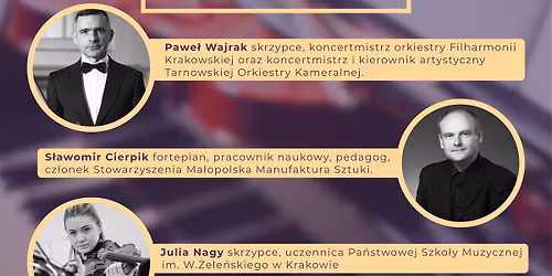 Koncert skrzypcowo-fortepianowy w Starej Szkole