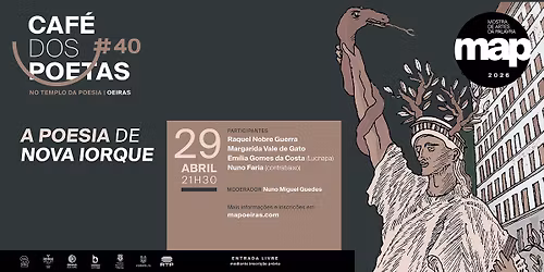 Caf\u00e9 dos Poetas #40 "A Poesia de Nova Iorque"