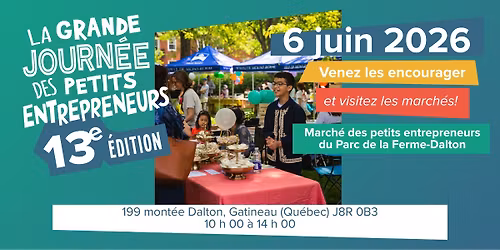 March\u00e9 des petits entrepreneurs du Parc de la Ferme-Dalton