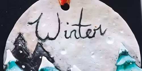 Polymer Clay Winter Plaques