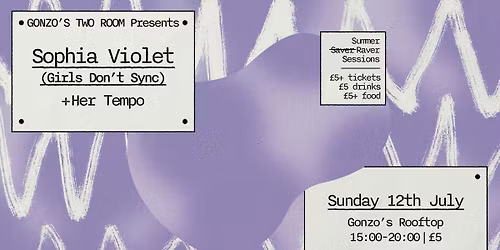 Rooftop Sunday Session w Sophia Violet (Girls Don't Sync)