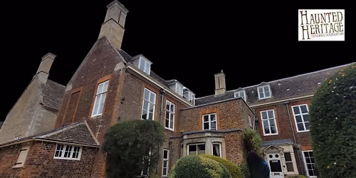 The Dower House - Ghost Hunt Sold Out