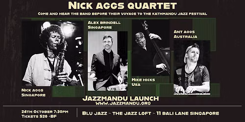 Nick Aggs Quartet @ The Jazz Loft