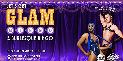 LET'S GET GLAM ~ BURLESQUE BINGO
