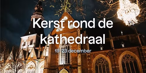 Kerstmarkt rond de kathedraal