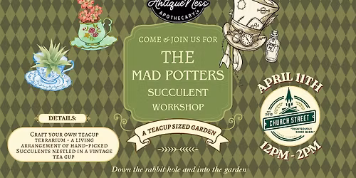 The Mad Potters Succulent Workshop