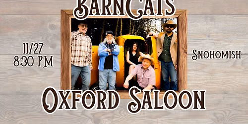 BarnCats @ Oxford Saloon