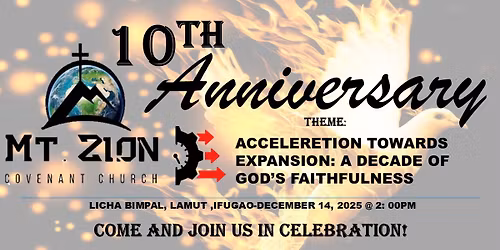 10th Year Anniversary 