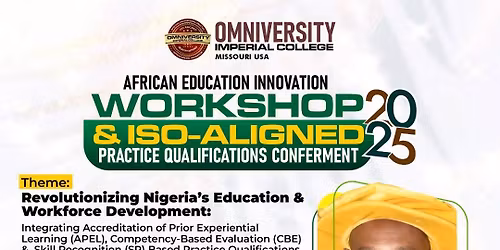 AFRICA EDUCATION INNOVATIVE WORKSHOP