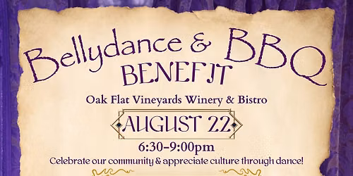 Bellydance & BBQ Benefit 