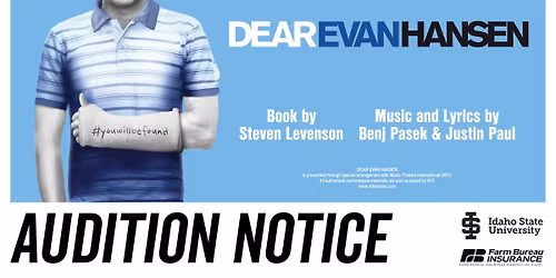 Auditions: "Dear Evan Hansen" (Farm Bureau Summer Theatre 2026)