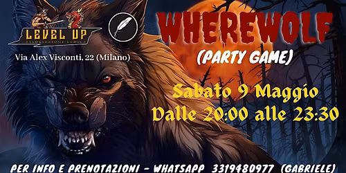 WHEREWOLF - PARTY GAME NIGHT