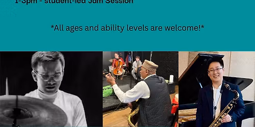 1st Saturdays MJS at Cafe Coda "Cool School" meets "Jump into Jazz" Workshops and Jazz Jam