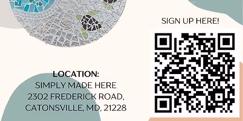 5\/27 Mosaic Lazy Susan