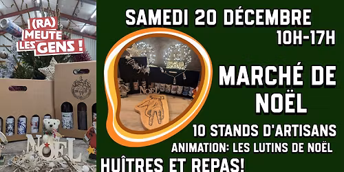 March\u00e9 de No\u00ebl \u00e0 la Brasserie du Loup Blanc