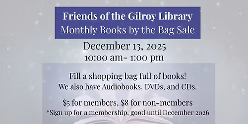 Friends of the Library Bag Sale