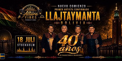 Llajtaymanta en VIVO Stockholm 