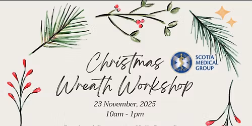 Burghead Christmas Wreath Workshop\ud83c\udf84\ud83c\udf1f