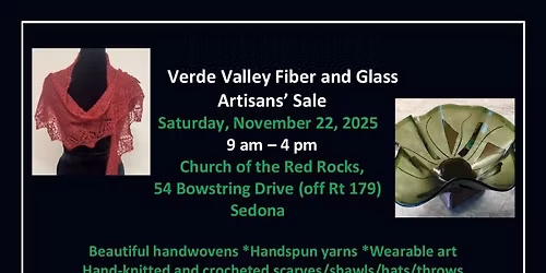 Verde Valley Fiber and Glass Artisans' Sale