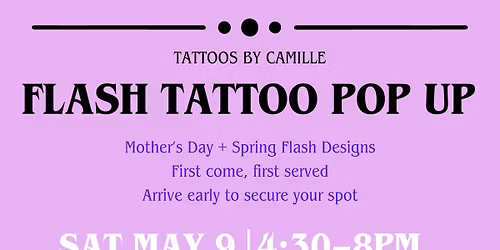 Flash Tattoo Pop Up