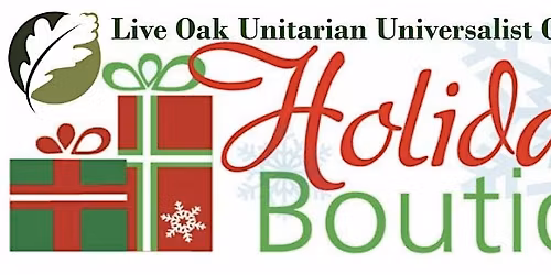 Live Oak's Holiday Gift Boutique