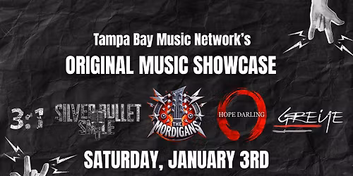Tampa Bay Music Network\u2019s \u201cOriginal Music\u201d Showcase