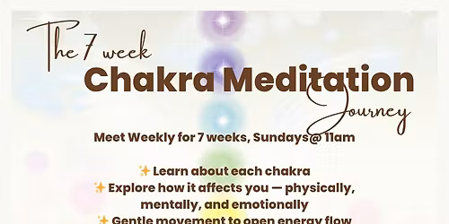 The 7 Week Chakra Journey - Crown