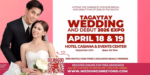 \u2728 The South\u2019s Grandest Midyear Wedding & Debut Expo of 2026 is HERE! \u2728