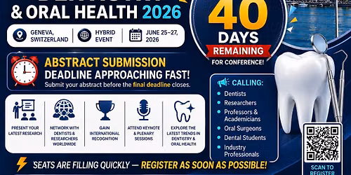 International Experts Summit on Dentistry and Oral Health