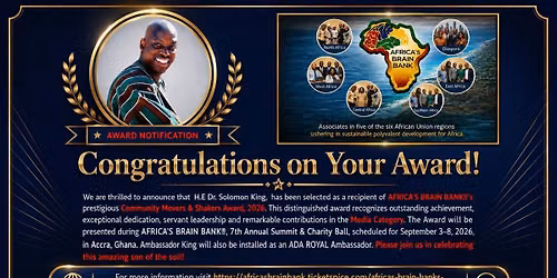 AFRICA\u2019S BRAIN BANK 7th Annual Summit 
