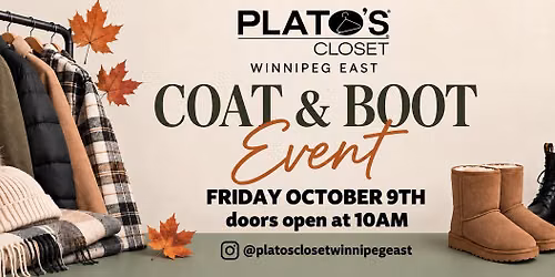 Coat and Boot Event